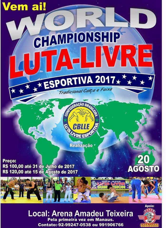 ЧЕМПИОНАТ МИРА ПО LUTA LIVRE В БРАЗИЛИИ!!!